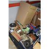 Image 1 : PALLET OF ASSORTED CONSTRUCTION SUPPLIES INCLUDING