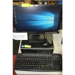 BUSINESS CLASS HP iNTEL i3/4GB/ WIN 10 PRO DESKTOP