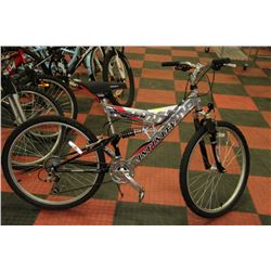 INFINITY 24 SPEED FULL SUSPENSION MOUNTAIN BIKE