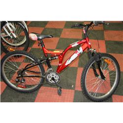 SUPERCYCLE 18 SPEED FULL SUSPENSION MOUNTAIN BIKE