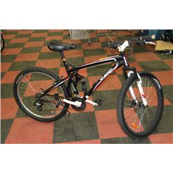 KRANKED 24 SPEED FULL SUSPENSION MOUNTAIN BIKE