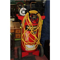 HUSKY PRO 2HP 26 GALLON AIR COMPRESSOR
