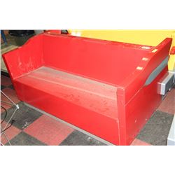 CLASSIC CAR BENCH SEAT ON CHOICE: RED