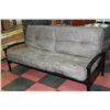 Image 1 : NEW GREY MICROFIBRE FUTON