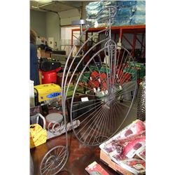 SHOWHOME WROUGHT IRON CLASSIC BIKE ORNAMENT