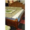 Image 1 : NEW WOOD KING SIZE BEDFRAME