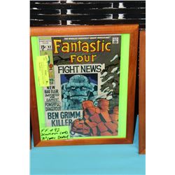 FANTASTIC FOUR #92, 1970S COMIC BOOK DISPLAY