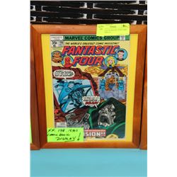 FANTASTIC FOUR #198 1970S COMIC BOOK DISPLAY