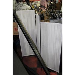 METAL & FABRIC ROOM DIVIDER