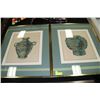 Image 1 : PAIR OF VASE PICTURES