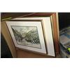 Image 1 : BOX OF 3 FRAMED ESTATE PICTURES
