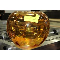 CRYSTAL PUMPKIN JAR CANDY DISH