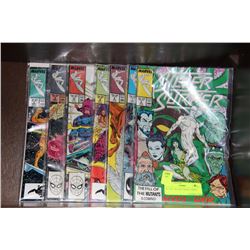 SET OF 7 SILVER SURFER COMICS