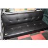 Image 1 : BLACK LEATHERETTE FOUTON