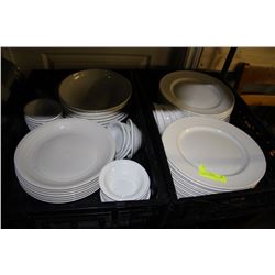 SET OF RESTAURANT QUALITY PLATES