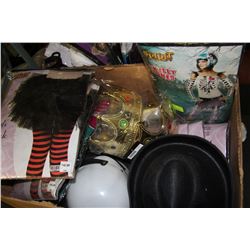 BOX OF NEW HALLOWEEN COSTUMES