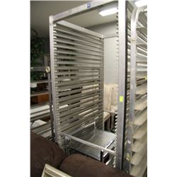 BAKERS RACK SOLD WITH CHROME SHELF