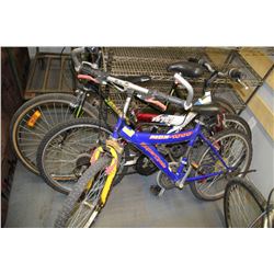 3 ASSORTED BIKES SOLD TOGETHER