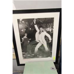 TRAVOLTA FRAMED PICTURE