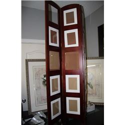 FOLDING PICTURE FRAME/ROOM DIVIDER