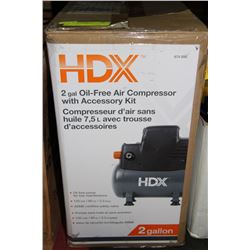HDX 2 GALLON AIR COMPRESSOR