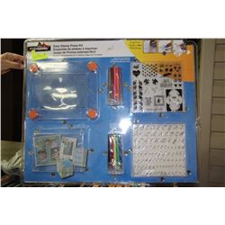 FISKARS EASY STAMP PRESS KIT
