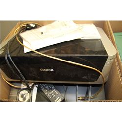 ESTATE BOX WITH PRINTER/ DVD PLAYERS ETC