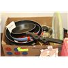 Image 1 : BOX OF NEW POTS AND PANS