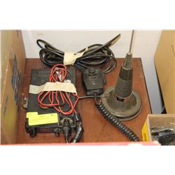 REALISTIC CB RADIO WITH ANTENNAE