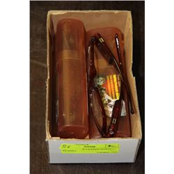 BOX OF THREE LIGHTED SEEING GLASSES