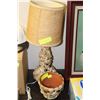 Image 1 : VINTAGE SEA SHELL LAMP & PLANT HOLDER