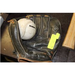 VINTAGE COOPER WEEKS BASEBALL GLOVES