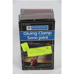2 NEW 1/2" GLUING CLAMPS