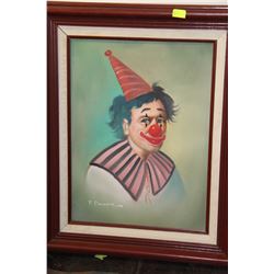 F DRESEN SIGNED OIL PAINTING