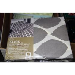 QUEEN SIZE COTTON DUVET COVER SET