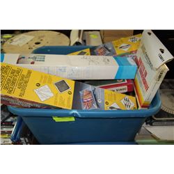 TOTE OF VINTAGE COLLECTIBLE ITEMS