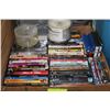 Image 1 : BOX OF DVD'S, CASSETTES, VHS AND CD RECORDABLE
