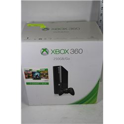 XBOX 360 WITH 3 GAMES & 2 CONTROLLERS 250GB