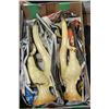 Image 1 : PAIR OF CERAMIC LONG TAILED BIRDS (JAPAN)