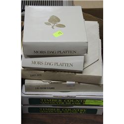 SET OF 6 MISC. COLLECTIBLE PLATES