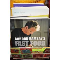 BOX OF ASSORTED COOK BOOKS