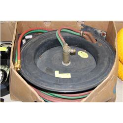 OXYACETYLENE  HOSES ON WHEEL