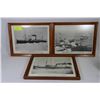 Image 1 : THREE NEWFOUNDLAND SHIP PRINTS, EARLY 1900S