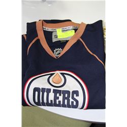 USED OILERS SIZE YTH X-LARGE COGLIANO #13 JERSEY