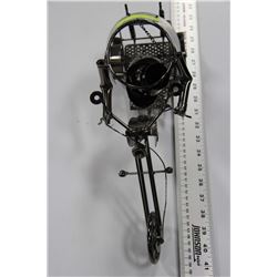 METAL ART MOTORCYCLE WINE HOLDER