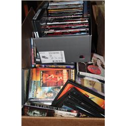 BOX OF DVD MOVIES