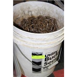 BUCKET OF CHAINS