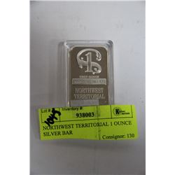 NORTHWEST TERRITORIAL 1 OUNCE SILVER BAR