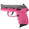 Image 1 : _NEW* SCCY CPX2TTPK CPX-2 Gen 2 DAO 9mm 3.1" 10+1 NMS Pink Grip/Frame SS Slide 857679003081