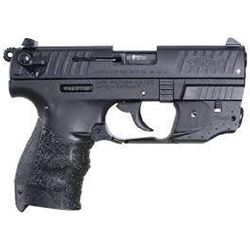 _NEW * Walther 5120329 P22L Laser DA/SA 22LR 3.42" TB 10+1 Poly Frame Black 723364200328